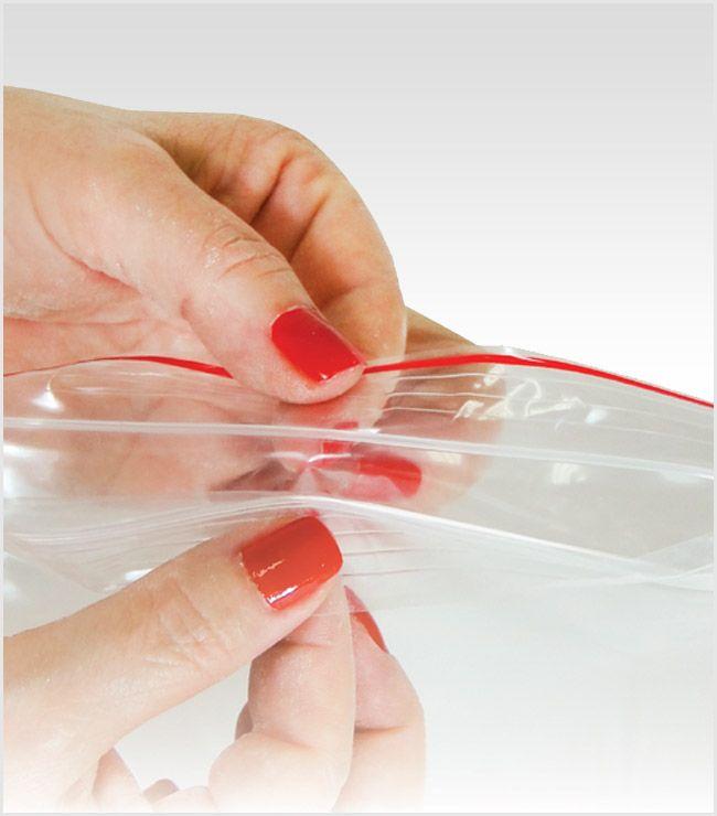 Saco PE c/ zip lock — foto 2